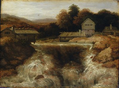 Cascata del Nord da Allart van Everdingen